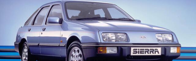 Kastutatud Ford Sierra: kunagine rahvaauto meelitab nüüd nostalgia ja tagaveoga