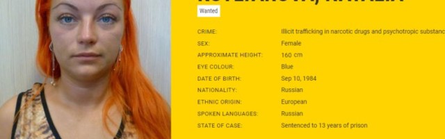 FOTO | Kohtla-Järvel narkojõuku juhtinud naine jõudis Euroopa tagaotsitumate kurjategijate ridadesse