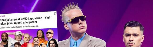 Iltalehti: Nublu ja Mikael Gabrieli eurolaul ajas eksperdid kahte leeri. Üks ennustab hävingut, teine pakub neid mustadeks hobusteks