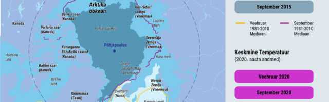 GRAAFIK | Mida kujutab endast Arktika, mille nõukogusse Eesti pürgib ja kuhu suundub Admiral Bellingshauseni ekspeditsioon?