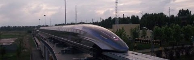 Maailma kiireim rong tegi Hiinas avasõidu