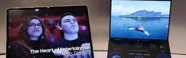 VIDEO | Samsung esitles kokkuvolditava ekraaniga sülearvutit