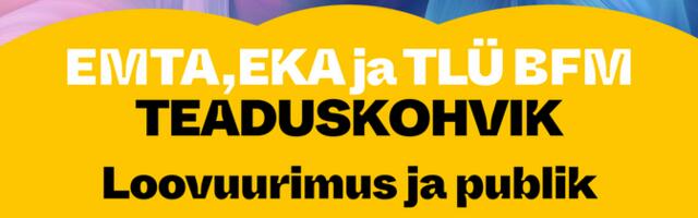 Otse kell 18: teaduskohvik "Loovuurimus ja publik"