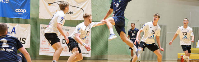 KÄSIPALL: resultatiivne Koks vedas Viljandi võidule, Põlva Serviti tõusis tabeli tippu