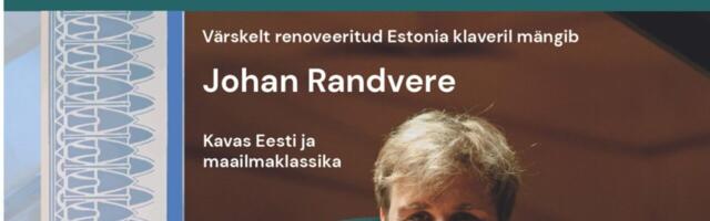 Lüdigi saali hooaja avab Johan Randvere