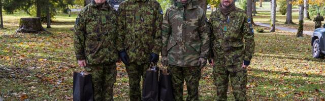 Järva maleva liikmed koolitasid end Kaitseliidu koolis