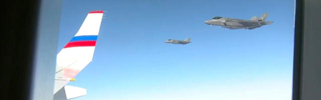 Kreml avaldas video, kus USA hävitajad saatsid Putini lennukit