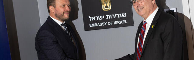 Iisraeli välisminister avas Tallinnas suursaatkonna