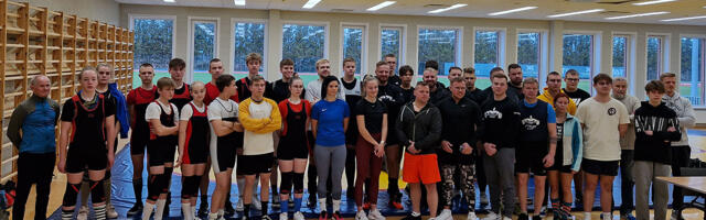 Märjamaa spordikeskus oli nädalavahetusel jõutõstjate päralt