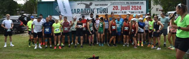 Maraton tõi Türile ligi sadakond jooksusõpra