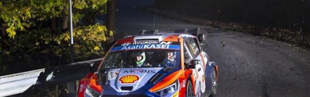 Тянак выиграл промежуточный субботний финиш, Невиль близок к титулу чемпиона мира