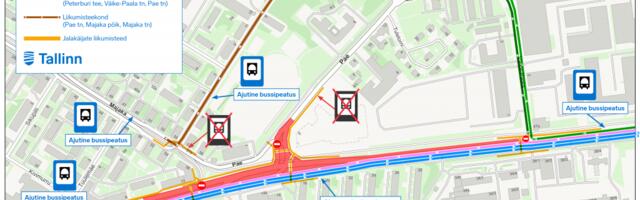 Homme algavad Peterburi tee rekonstrueerimistööd