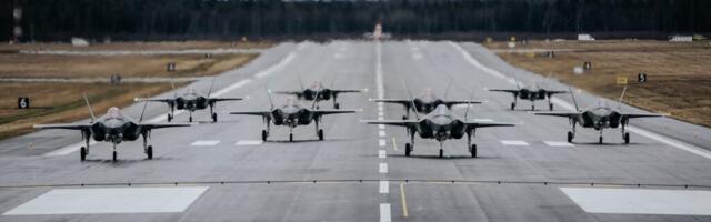 Liitlaste lennukid harjutavad Eesti õhuruumis