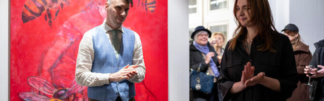 Pildid: Manfred Dubovi ja Marta Stratskase maalinäitus Vabaduse galeriis