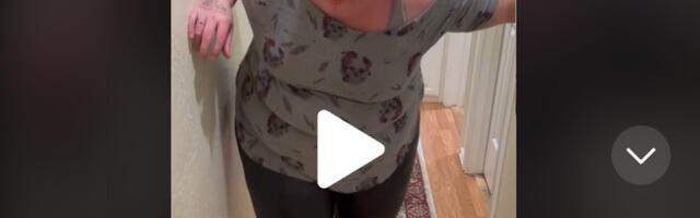 Naine ostis moodsad püksid, mida ta naljakal põhjusel kanda ei saa