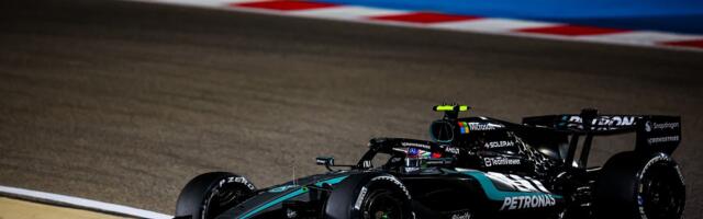 Bahreini esimesel testimisel näitas kiiremaid aegu Mercedes