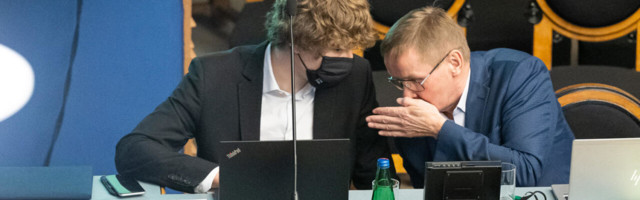 Minister Mölder kaitseb minister Kiike, tänane olukord aga on paraku just tolle nägu
