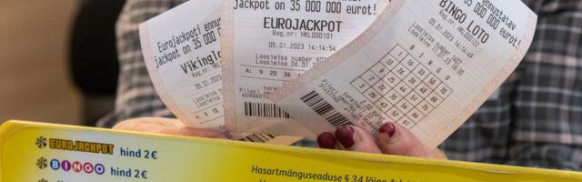 Eesti Loto piletimüük pole kiita ja kasum kukub