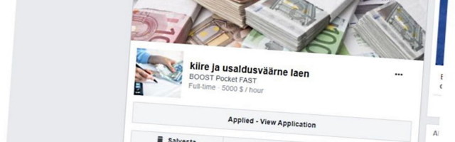 Paljastatud: välismaised kiirlaenupetturid alustasid tegevust Eesti tööpakkumiskeskkonnas