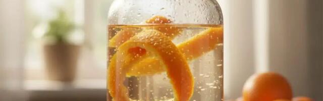 Apelsinikoored, leota neid veepudelis: palju raha kokku hoitud