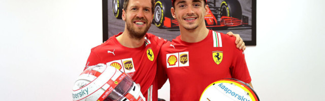 F1: Ferrarist lahkuv Vettel kiitis tiimikaaslast Leclerci