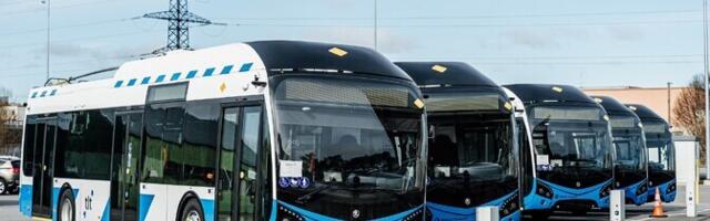Pühapäeval tutvustati Tallinnas uusi trollibusse