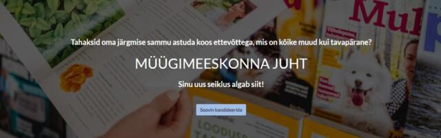 Lehepunkt otsib müügimeeskonna juhti