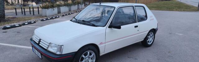 Päeva kuulutus: 36 aastat vana Peugeot 205, millel väike läbisõit ja väga hea seisukord