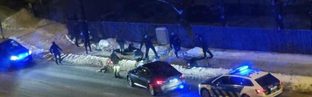 Reporter: Politsei pidas kinni mehe, kes aastavahetusel Saku vallas massikakluses kõige tõsisemaid vigastusi tekitas