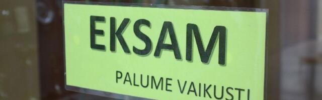 Täna algab riigieksamite periood, mille avab traditsiooniliselt eesti keele eksam  