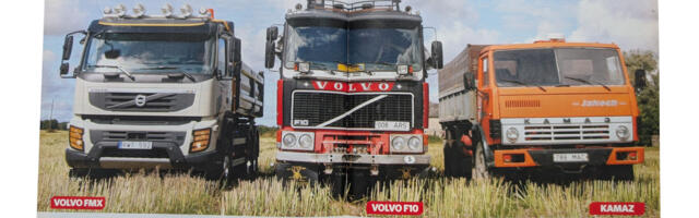 Vanast Autolehest. Kas igivana Kamaziga saab kahe uuema Volvo vastu?