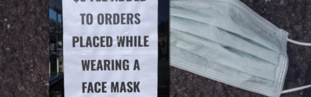 Californias asuva kohviku omanik küsib maskikandjatelt 5 dollarit lisatasu