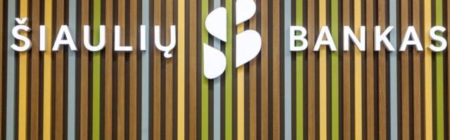 Šiaulių Bankase puhaskasum vähenes viiendiku võrra