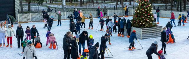 Koolilaps Katriina: uisutamine on tore viis stressi maandamiseks