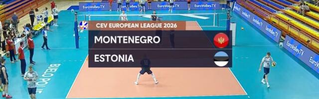 TÄISPIKKUSES | Vaata uuesti Montenegro - Eesti võrkpallikoondiste kohtumist!