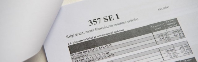 Rahanduskomisjon saatis lisaeelarve eelnõu teisele lugemisele