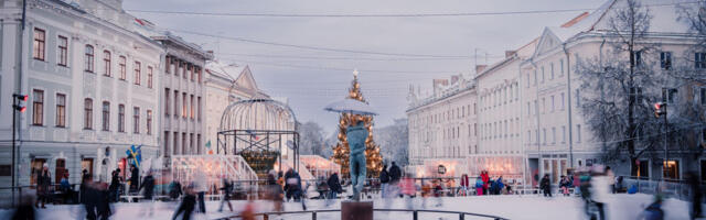 Täna avatakse Tartus jõululinn ja süüdatakse esimene advendiküünal