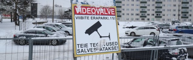 FOTOD SÜNDMUSKOHALT | Peep Talvingut rünnati eraparklas. Politseile abimeheks sealse kaamera salvestis