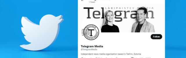 Telegram.ee-l on nüüd Twitteri konto