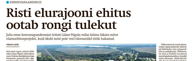Lääne Elu paberleht laupäeval, 14. septembril