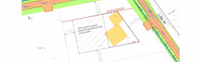 Projekteerimistingimuste avatud menetlus Kehra linn, Lille tn 2