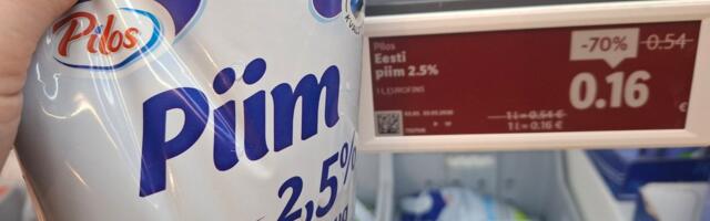 Eesti suurima juustutehase raskused lükkasid piima hinna vabalangusesse