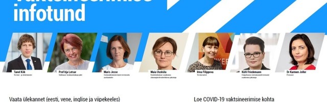 Tänal toimub COVID-19 vaktsineerimise avalik infotund