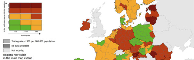 Eesti koroonaolukord võrreldes teiste EL riikidega