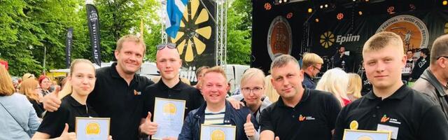 Ida-Virumaa kutsehariduskeskus näitas Pärnu grillifestivalil kõva taset