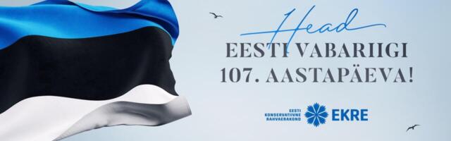 Head Eesti iseseisvuspäeva!
