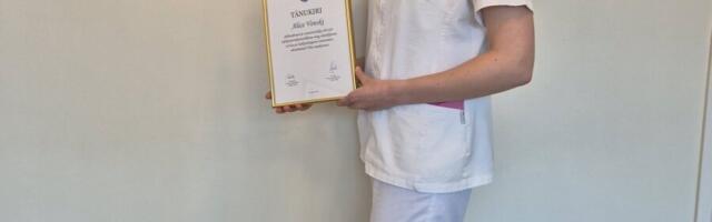 Võru maakonna tänukirja pälvis ka haigla õde