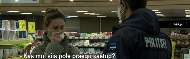 Reporter: Tallinnas Lasnamäel käis Terviseamet ning Politsei- ja Piirivalveamet maskireide tegemas