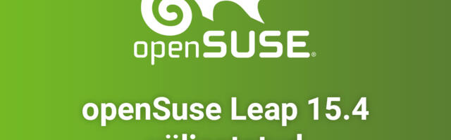 Väljastati openSuse Leap 15.4