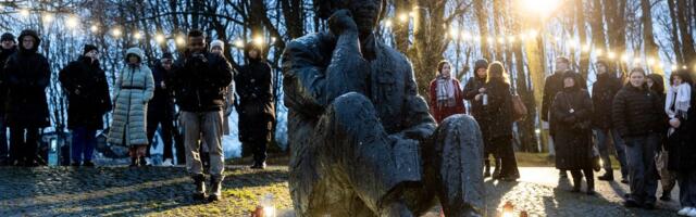 FOTOD | Gustav Ernesaksa 117. sünniaastapäev algas varavalges